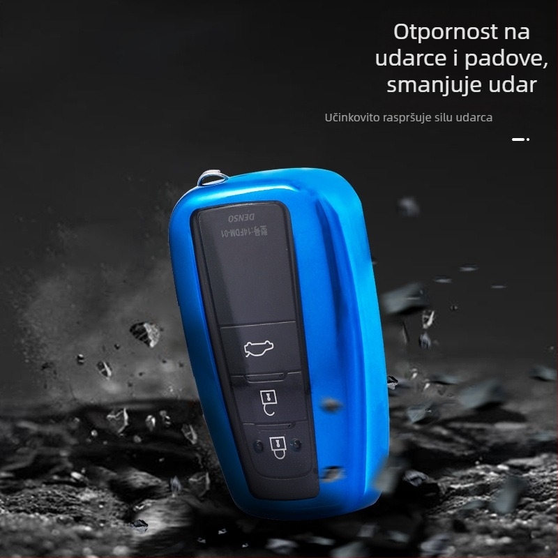 Kućište ključa Toyota B03T, TPU, licencirana privatna oznaka