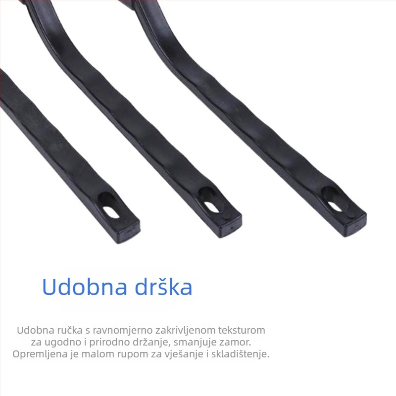 Set žičanih četkica: bakrena, najlon i nehrđajući čelik za uklanjanje hrđe i čišćenje spojeva u okvirima