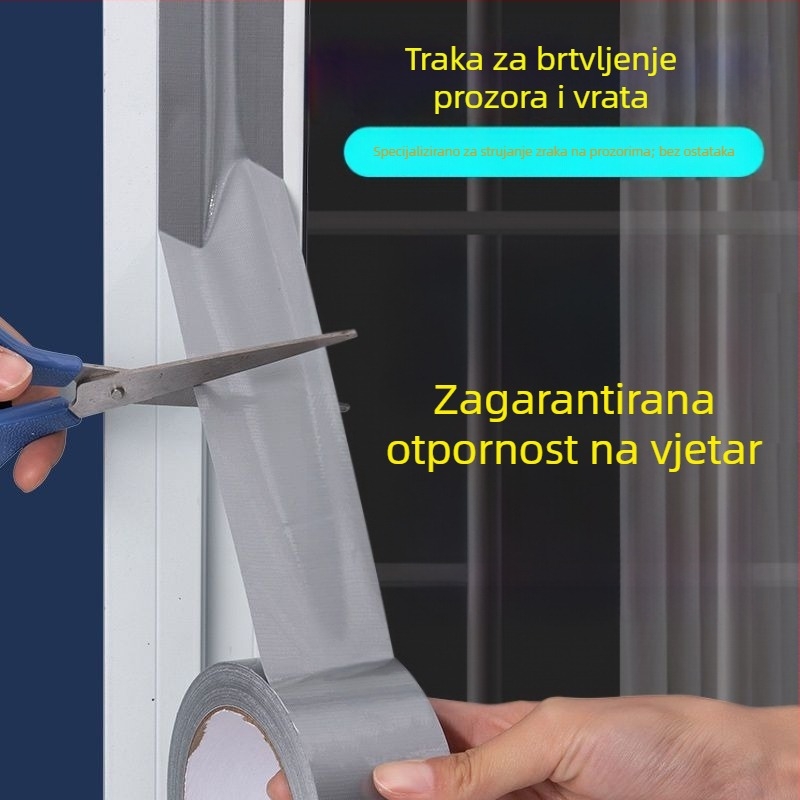Prozorska brtvljna traka — otpornost na vjetar, otporna na habanje, otporna na starenje i koroziju; model Windproof Tape, marka Good craftsman, OEM logo