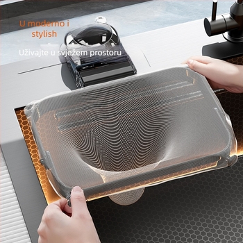 Filter držač za odvod kuhinjskog sudopera - plastični, moderan minimalistički stil, mreža protiv blokiranja, lansirano 2024., podrijetlo Zhejiang