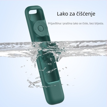 Silikonska maska za daljinski TCL RC902 – protuklizni twill uzorak, vodootporan, OEM obrada