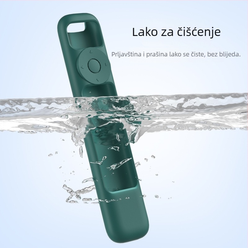 Silikonska maska za daljinski TCL RC902 – protuklizni twill uzorak, vodootporan, OEM obrada