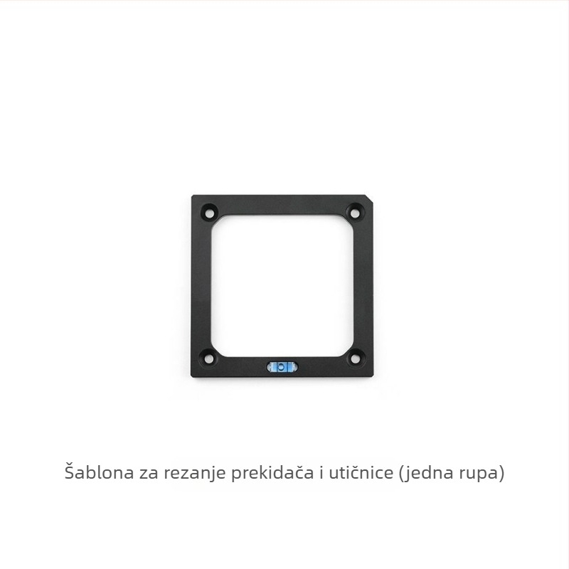 MOKIN 86 Kalup za otvore utičnice i prekidača za drvodjelstvo, konfiguracije 3 otvora i 1 otvar