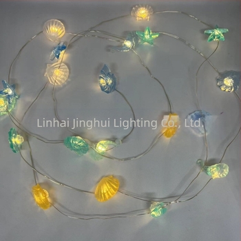 Bakrena žična dekorativna lampa, 20 LED, IP43, napajanje baterijom, temperatura boje 20000K