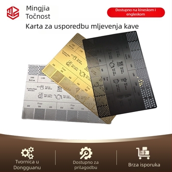 Nehrđajući čelična kartica referentne veličine mljevenja kave — Mingjia, moderni jednostavni stil, dodatak za aparat za kavu