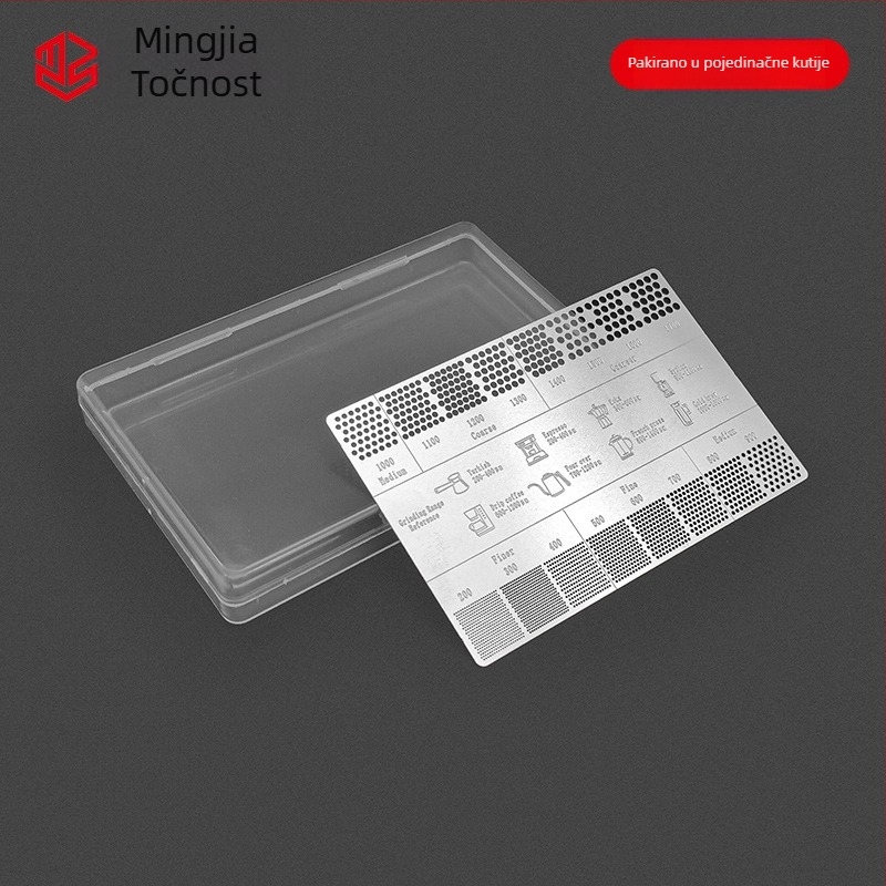 Nehrđajući čelična kartica referentne veličine mljevenja kave — Mingjia, moderni jednostavni stil, dodatak za aparat za kavu