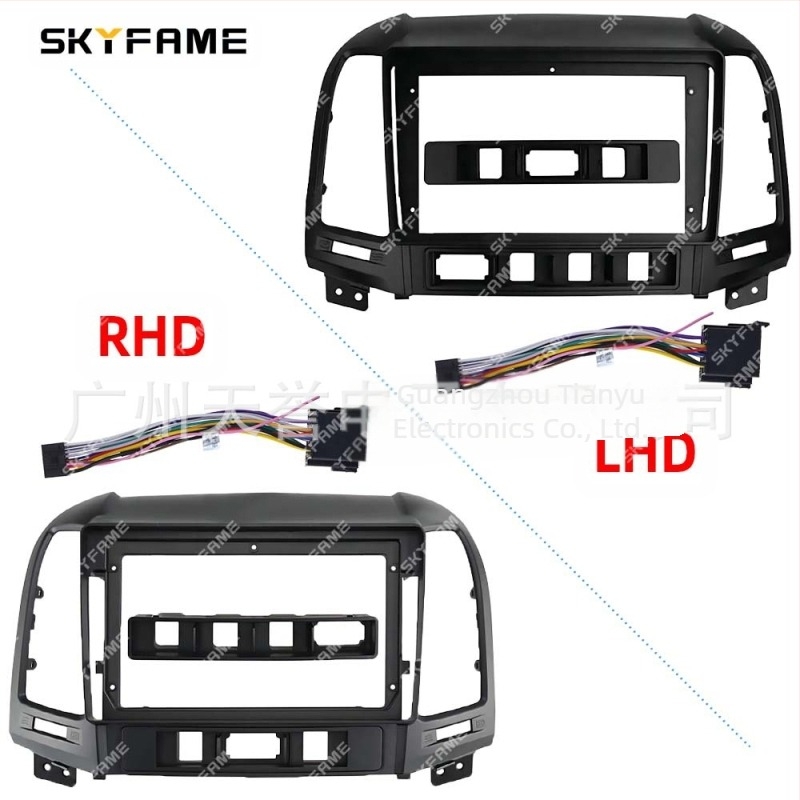 Android okvir za Hyundai Santa Fe 2006-2012 – SKYFAME, plastična konstrukcija, 12V