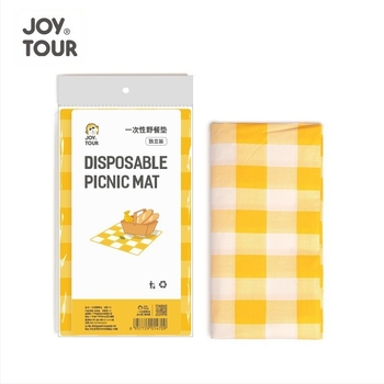 JOYTOUR WT-2023.3 – Jednokratna piknik podloga, debeli za kampiranje, PE tkanina, za 3-6 osoba