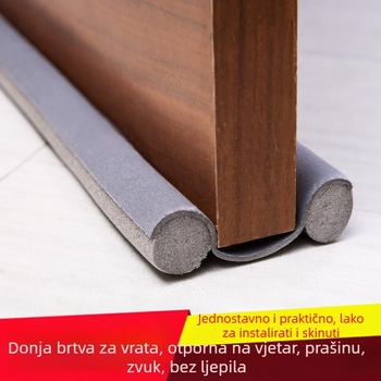 Donji brtveni trak vrata, zvučna izolacija i brtva za praznine, model 515, tip 15-26, moderni minimalistički stil, za vrata