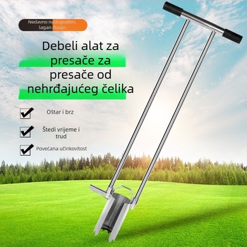 Set alata za presađivanje sadnica, 3-djelni, nehrđajući čelik, Kyushu Garden, za poljoprivredno zemljište