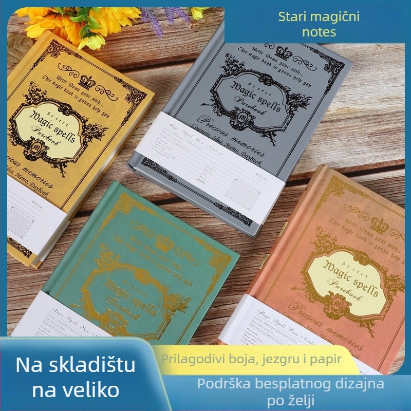 Bilježnica Freezing Point MFS-004 A5, ljepilo vezivanje, 160 stranica, retro stil