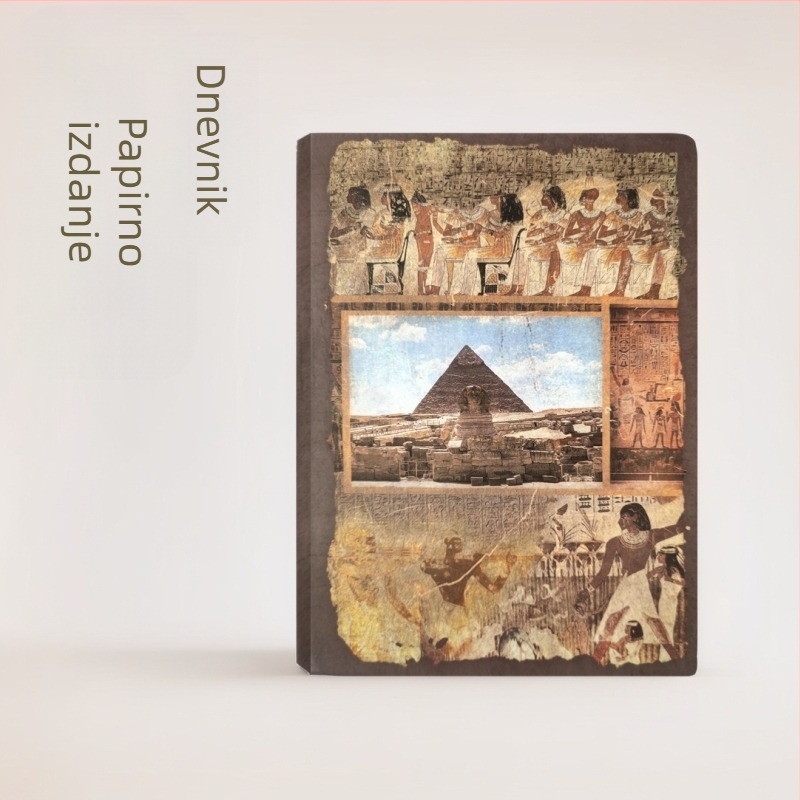 Shimilu Ručni dnevnik s Dowling papirom, 100 g, 50–100 stranica, nostalgični retro stil