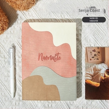 Bilježnica s PU koricom, linijsko povezivanje, Dowling papir 100 g, više od 100 stranica, kreativni stil