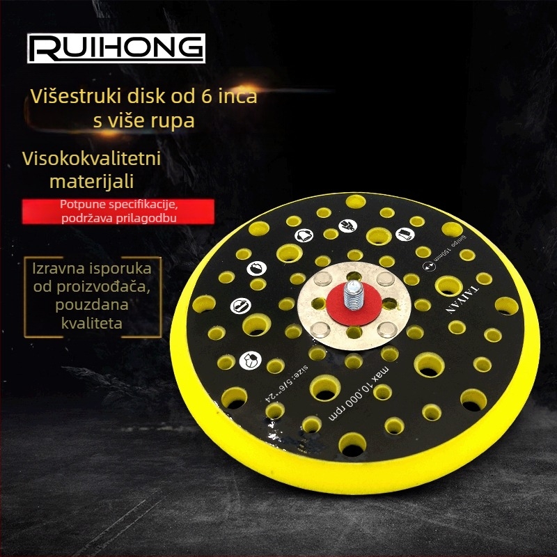 Mirka pneumatski disk za brušenje za poliranje s vakuumskom čašom, 123 g