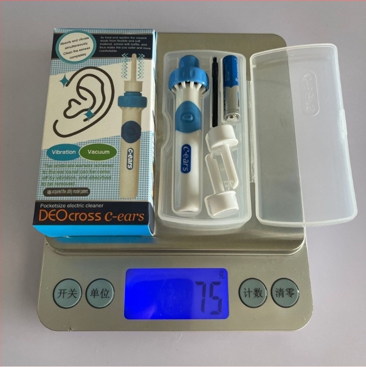 Automatski usisivač uha sa žličicom bez svjetla — ABS materijal; Marke: Other; Uvezeno: Ne; Kutija: 200 kom.