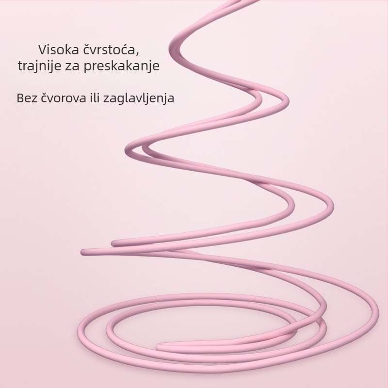 Dječje PVC uže za skakanje za osnovnu školu i vrtić, pogodno za fitness i tjelesni odgoj, privatna oznaka dostupna