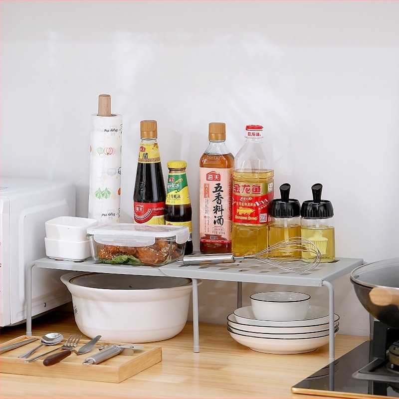 Kuhinja sklopivi skladišni okvir za ormariće i posuđe — plastični višenamjenski organizator za začine