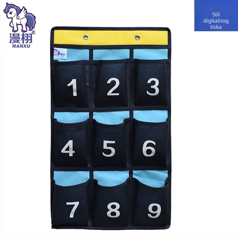 Zidni organizator za telefon i ostale predmete; 16 pretinaca; materijal: netkani materijal; model MX-0010; višestruka namjena