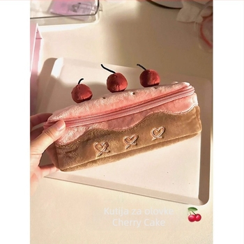 Pernica s motivom torte od trešnje, unisex, poliester, korejski stil