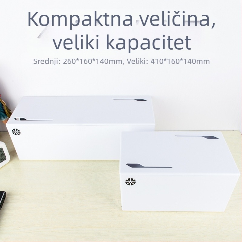 Kutija za upravljanje kabelima za stolni, zaštita od dodira i prašine, mogućnost ispisa logotipa