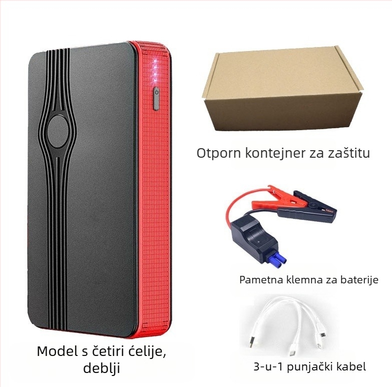 Yitong Century Automobilski Jump Starter Power Bank, 12V Ulaz, 5V Izlaz