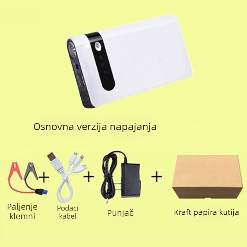 Yitong Century Automobilski Jump Starter Power Bank, 12V Ulaz, 5V Izlaz