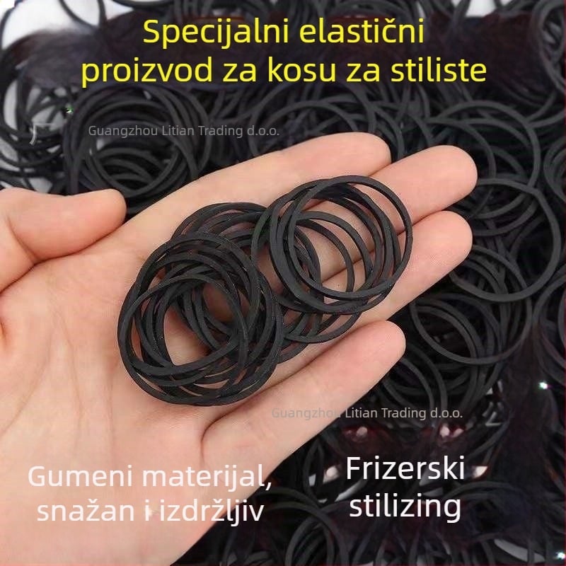 Debela gumica za kosu, otporna na visoke temperature, za profesionalnu šminku