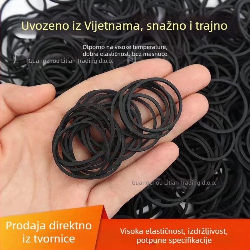 Debela gumica za kosu, otporna na visoke temperature, za profesionalnu šminku