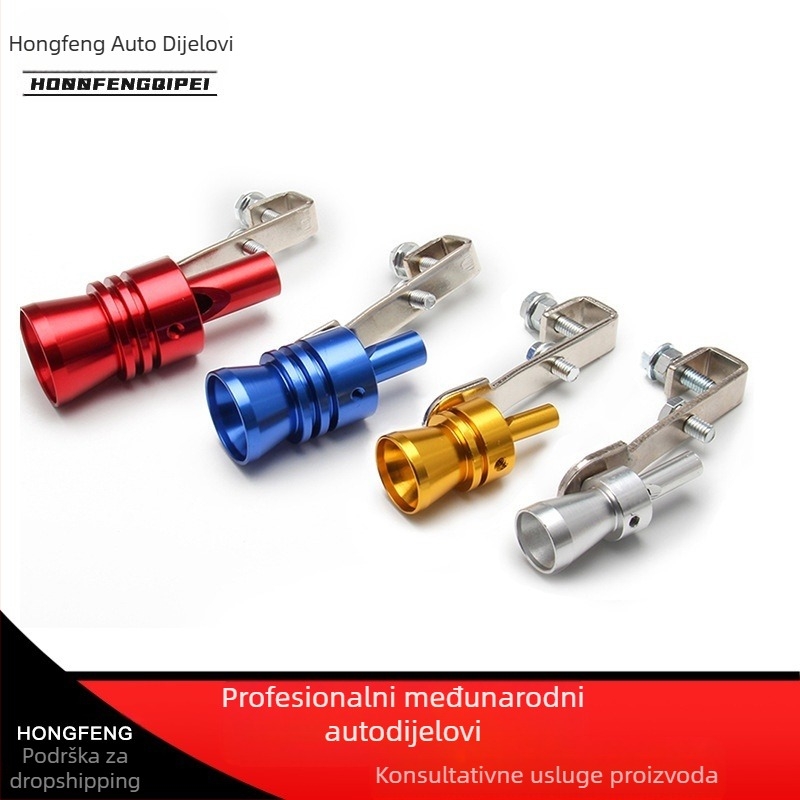 Turbo zviždaljka ispušnog zvuka – univerzalni dodatak za modifikaciju automobila, model TW, aluminijska legura, brend sade