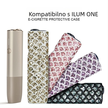 Kožna zaštitna futrola za IQO Ilumaone/I One grijani bezdimni uređaj – PU+PC, tiskano logo, prilagodba, moderni minimalistički stil