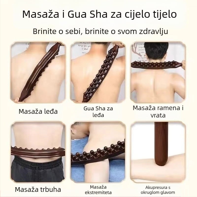 Masažna štap/kladivo za tijelo – porodični stil, plastični materijal, težina 180 g