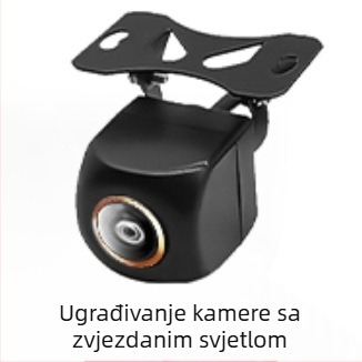 360° panoramska fisheye kamera s metalnim kućištem, 600TVL, AHD/CVBS, 12V