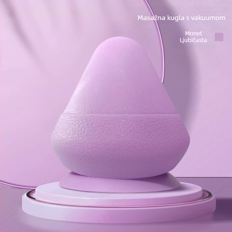 Ručna masažna lopta za fasciju/meridijan — silikon, Chengkai, za zdrav masiranje i opuštanje mišića stopala, vrata, leđa i struka.