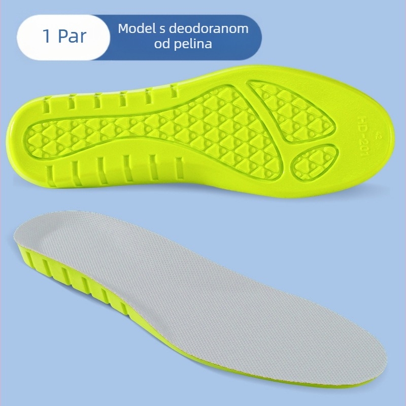 PU sportske uloške za tenisice, visoka elastičnost i apsorpcija udara, memorijska uloška, cijela uloška