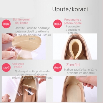 Buyang 0001 Silikonski ortopedski ulošak za cipele s polušnim jastučićem