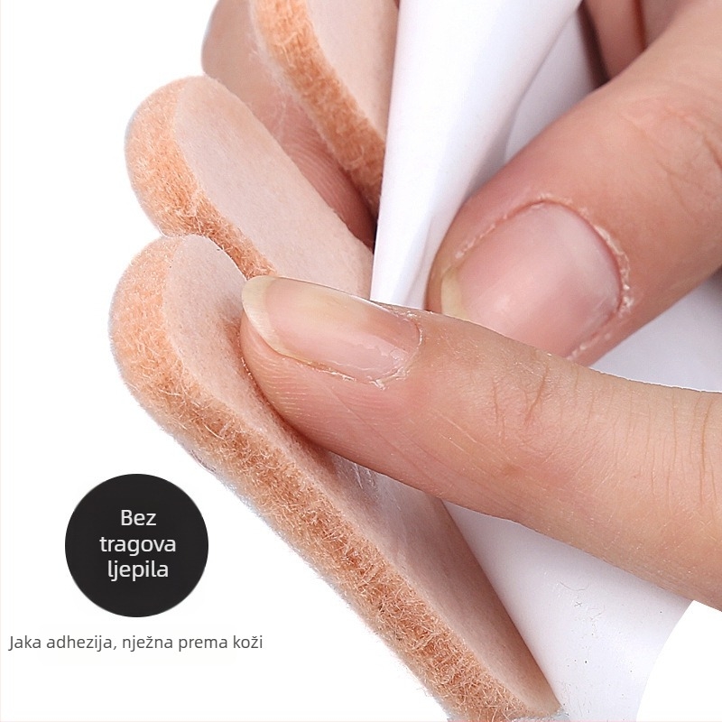 Filc podložak za prednji dio stopala za sandale – pola uloška, metatarzalna podrška, protivklizno i upija znoj