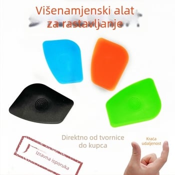 DC001 plastični plosni alat za rastavljanje s dva ravna kraja, za telekomunikacijske uređaje