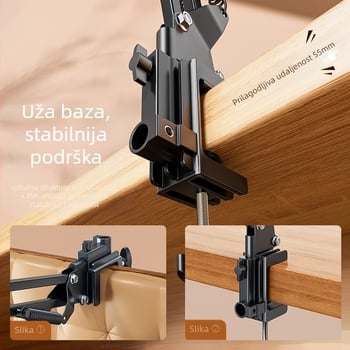 Stolni nosač za telefon/tablet — legura izrade — prilagodljiv — opći stil