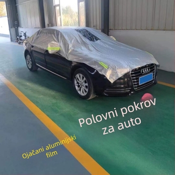Pokrov automobila — aluminijska folija, univerzalna prilagodba, marka XJS, licencirana privatna etiketa