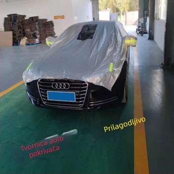 Pokrov automobila — aluminijska folija, univerzalna prilagodba, marka XJS, licencirana privatna etiketa