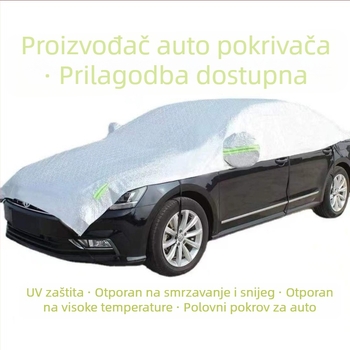Pokrov automobila — aluminijska folija, univerzalna prilagodba, marka XJS, licencirana privatna etiketa