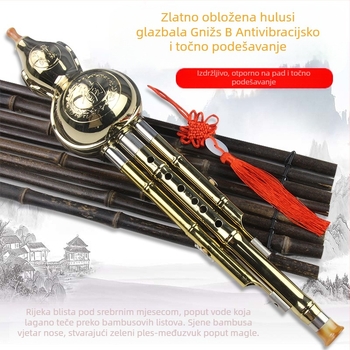 Hulusi - marka Good luck - materijal: Drugo - pakiranje oko 45 cm - prikladno za glazbeni instrument