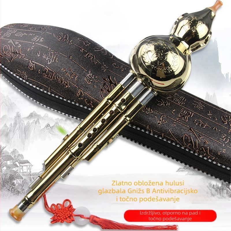 Hulusi - marka Good luck - materijal: Drugo - pakiranje oko 45 cm - prikladno za glazbeni instrument