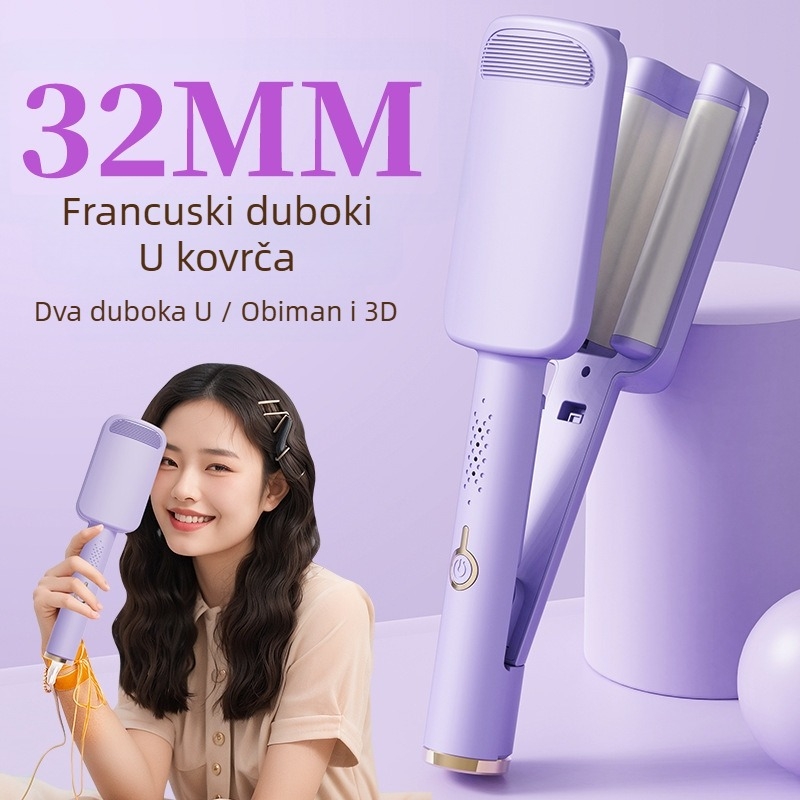 Uvijač za kosu za kućnu upotrebu, promjer grijaca 31 mm ili više, ekološki spoj, kućište od PBT, 35 W, 220 V, vrijeme stiliziranja oko 5 minuta