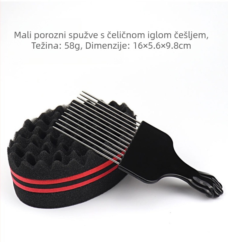 Frizerski češalj, materijal: spužva, podrijetlo: Guangzhou, marka: Drugo