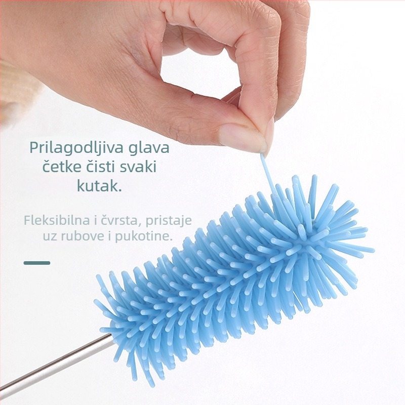 Poluautomatna rotirajuća četka za čaše, silikon, Yuyue, Zhejiang