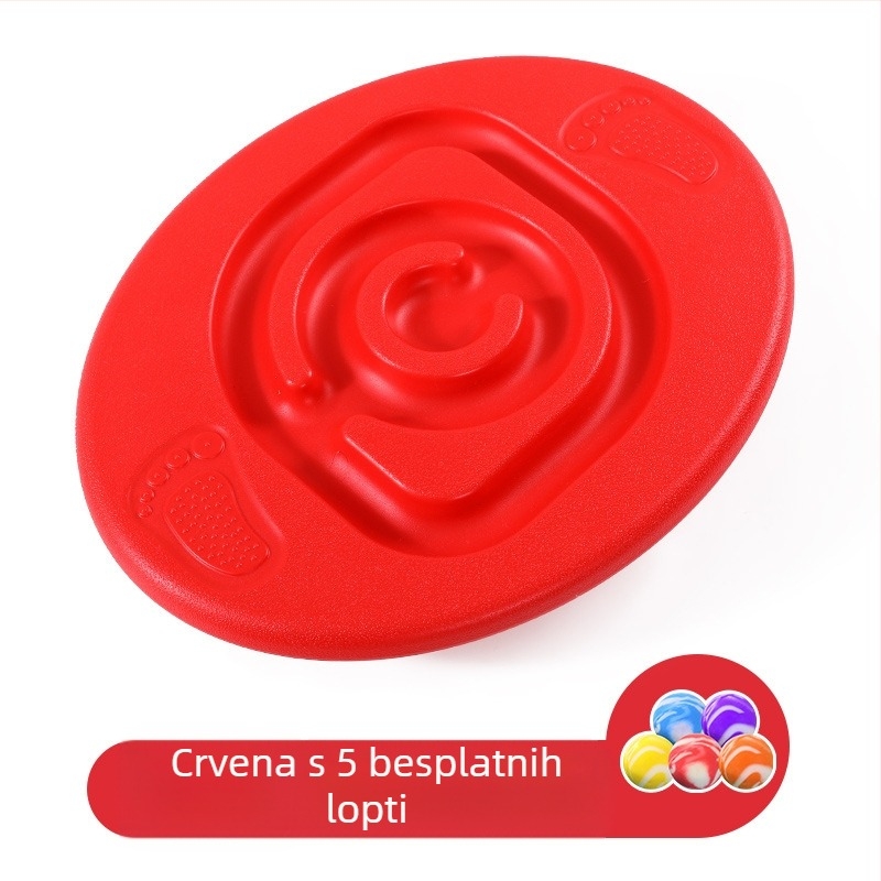 Dječja balans ploča u obliku puža i jajeta za osjetilni i fokus trening, ekološki materijal, razvoj vida, koordinacija ruku i oka, kognitivni razvoj (uzrast 4–6 godina)