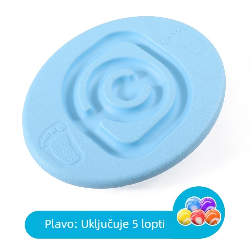 Dječja balans ploča u obliku puža i jajeta za osjetilni i fokus trening, ekološki materijal, razvoj vida, koordinacija ruku i oka, kognitivni razvoj (uzrast 4–6 godina)