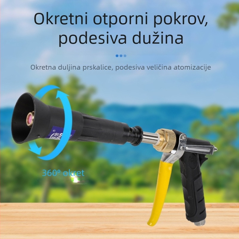 LX poljoprivredni raspršivač-pistolj s visokotlačnom mlaznicom i visokom atomizacijom