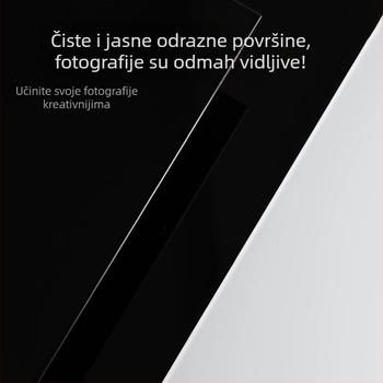 Pozadina od kaljenog stakla za fotografiju proizvoda; reflektirajuća površina; težina 200–800 g